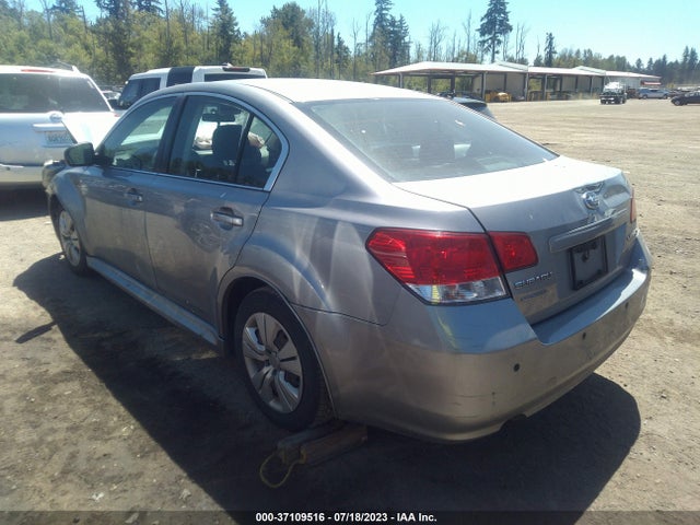 2011 SUBARU LEGACY 2.5I VIN: 4S3BMBA60B3221529