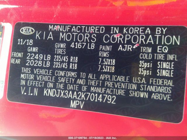KNDJX3AA2K7014792 KIA Soul !