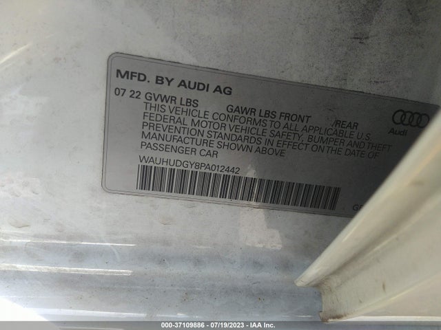 2023 Audi A3, VIN: WAUHUDGY8PA012442