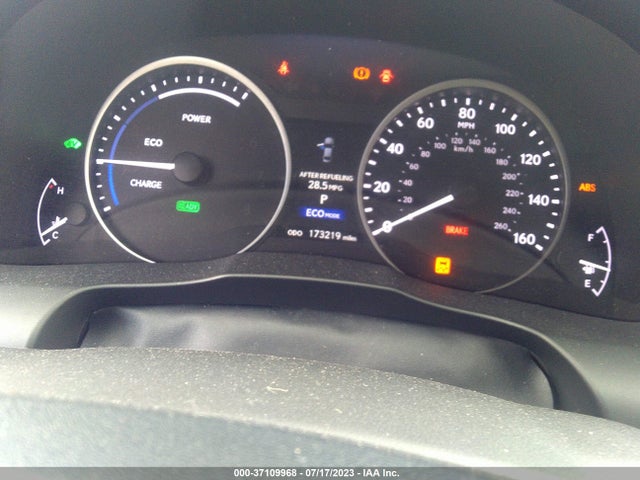 JTHBW1GG1E2075087 Lexus Es 300h Hybrid