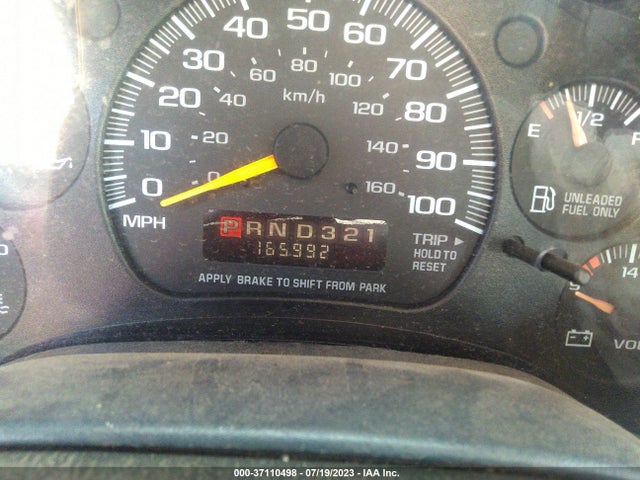 1998 CHEVROLET ASTRO PASSENGER VIN: 1GNDM19W2WB175230