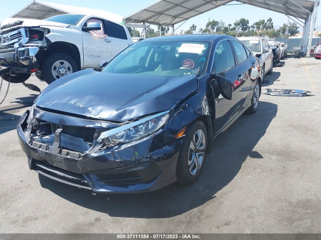 Honda Civic Sedan Lx 2017 2HGFC2F55HH567197 Image 2