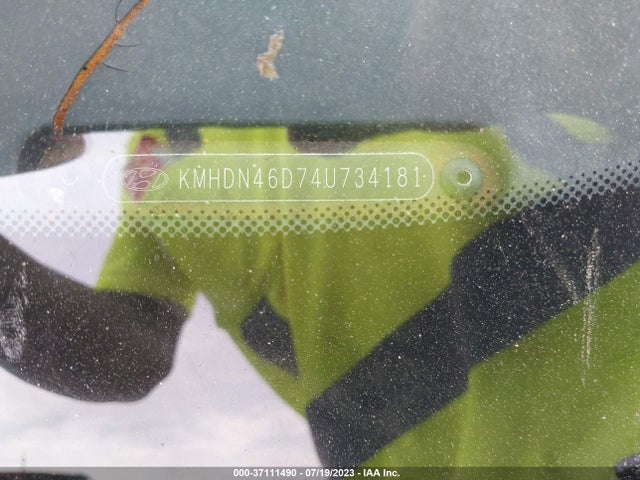2004 HYUNDAI ELANTRA GT VIN: KMHDN46D74U734181