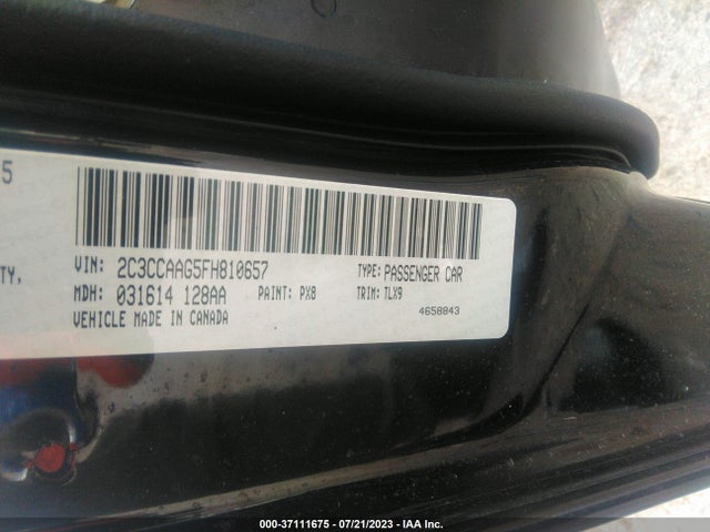 2C3CCAAG5FH810657 Chrysler 300 Limited