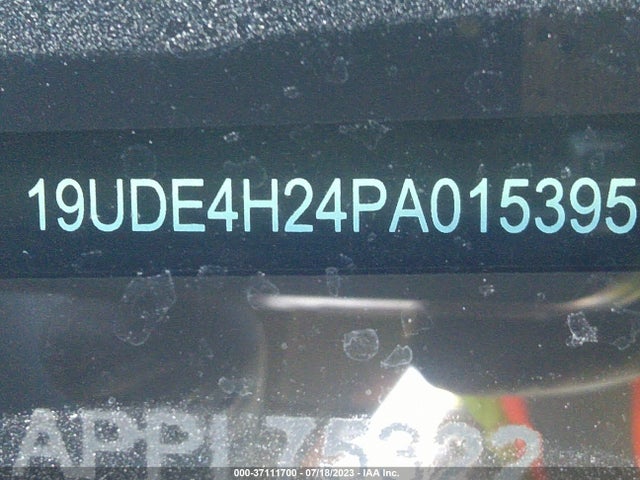 19UDE4H24PA015395 Acura Integra