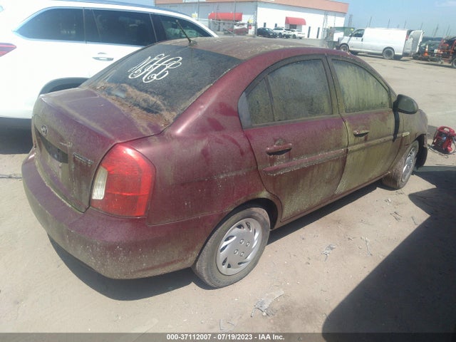 2007 HYUNDAI ACCENT GLS VIN: KMHCN46C67U166125