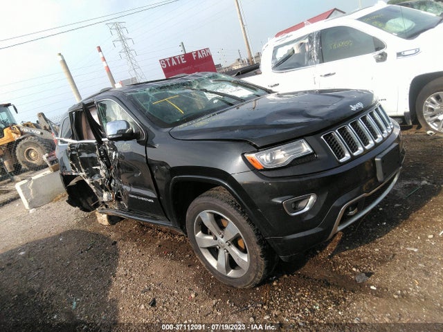 2014 JEEP GRAND CHEROKEE OVERLAND VIN: 1C4RJFCG7EC219902