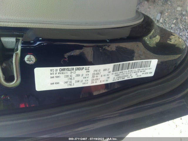Dodge Grand Caravan Sxt 2014 2C4RDGCG2ER203255 Image 9