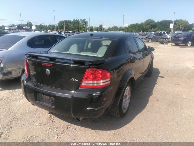2008 DODGE AVENGER R/T VIN: 1B3LD76M28N207428