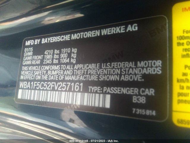 WBA1F5C52FV257161 BMW 2 Series 228i