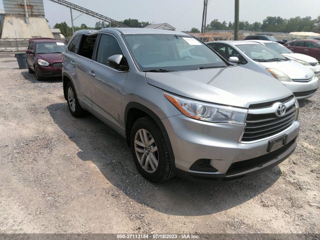 Toyota Highlander Le 2016 5TDBKRFH5GS276427 Image 1
