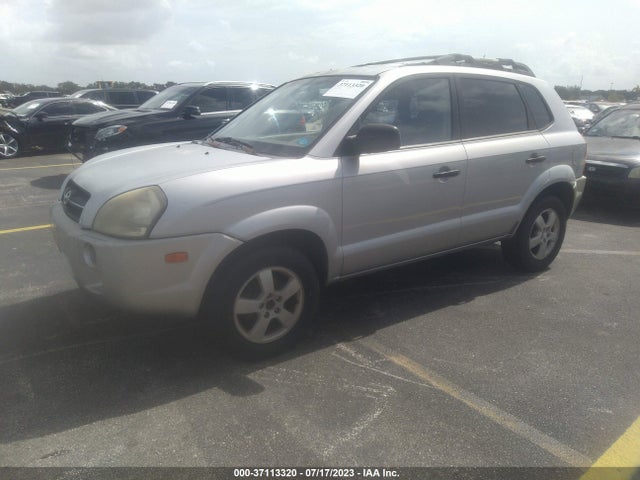 2005 HYUNDAI TUCSON GL VIN: KM8JM12B85U195046