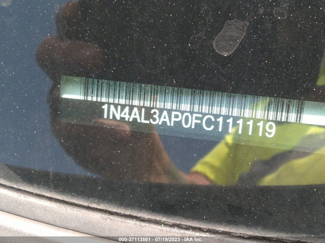 Nissan Altima 2.5 S 2015 1N4AL3AP0FC111119 Image 9
