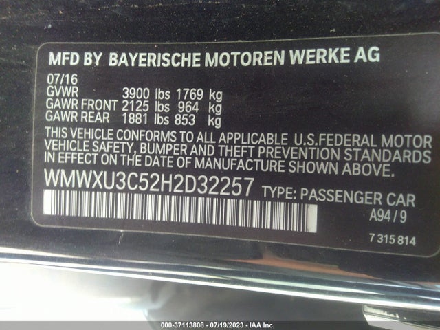 2017 Mini Cooper, VIN: WMWXU3C52H2D32257