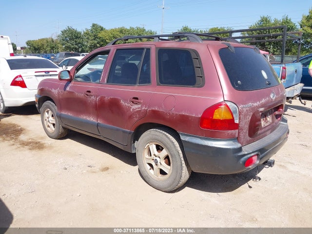 2003 HYUNDAI SANTA FE VIN: KM8SB12B03U436704