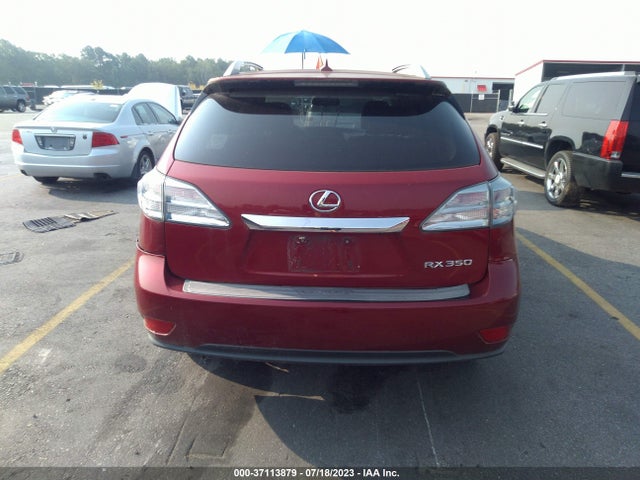 2011 LEXUS RX 350 VIN: 2T2BK1BA3BC086195