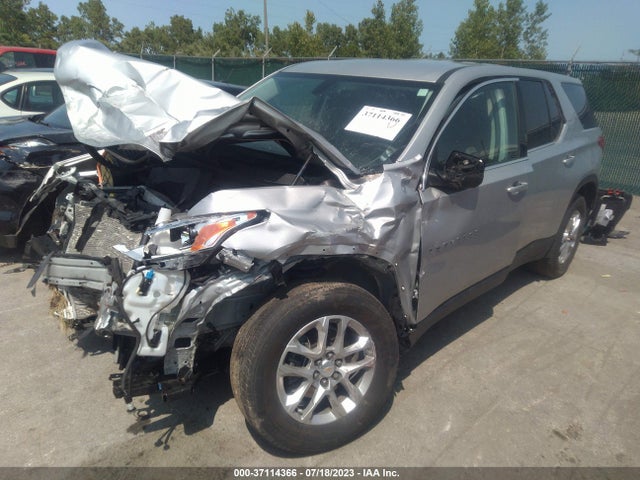 Chevrolet Traverse Ls 2021 1GNEVFKW9MJ171686 Image 2