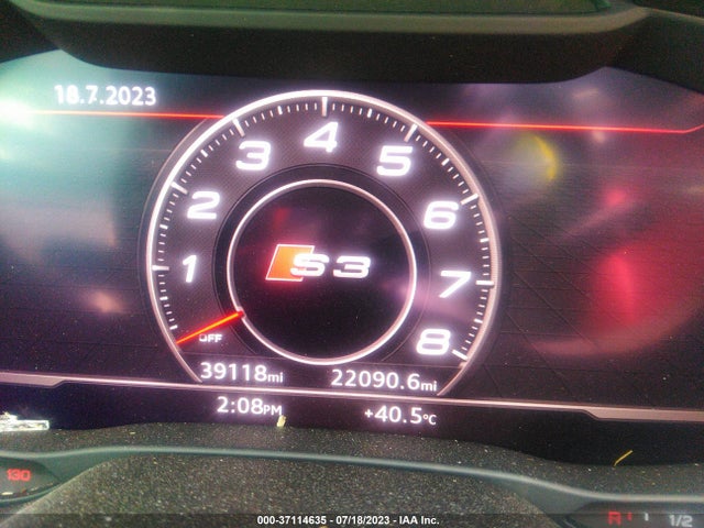 2019 Audi S3, VIN: WAUF1GFF1K1025334