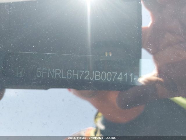5FNRL6H72JB007411 Honda Odyssey Ex-l