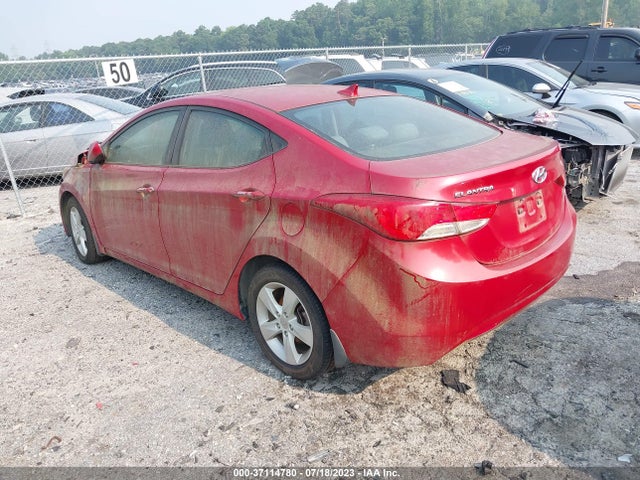 2013 HYUNDAI ELANTRA GLS VIN: KMHDH4AE3DU941772
