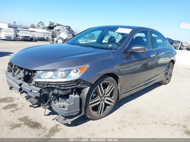 2017 HONDA ACCORD SEDAN SPORT SE VIN: 1HGCR2F19HA117744