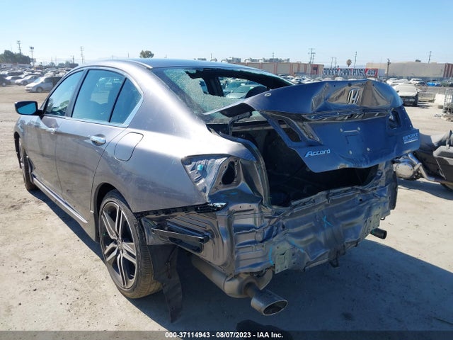 2017 HONDA ACCORD SEDAN SPORT SE VIN: 1HGCR2F19HA117744
