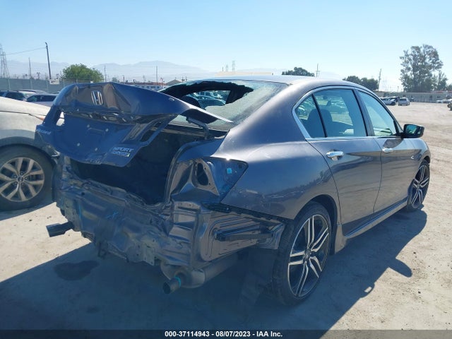 2017 HONDA ACCORD SEDAN SPORT SE VIN: 1HGCR2F19HA117744