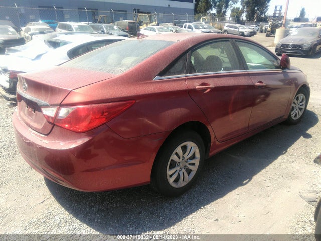2012 HYUNDAI SONATA GLS PZEV VIN: 5NPEB4AC3CH418642
