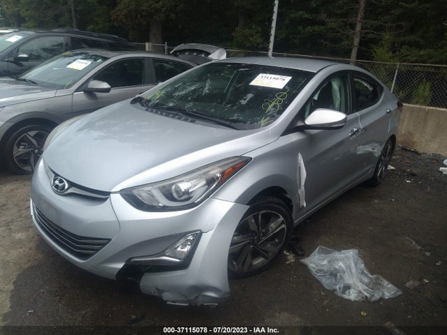 Hyundai Elantra Limited 2014 5NPDH4AE7EH463131 Image 2