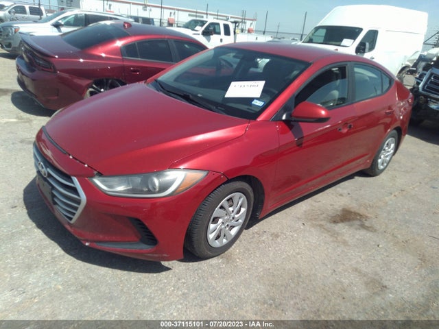 2017 HYUNDAI ELANTRA SE VIN: 5NPD74LF1HH126581