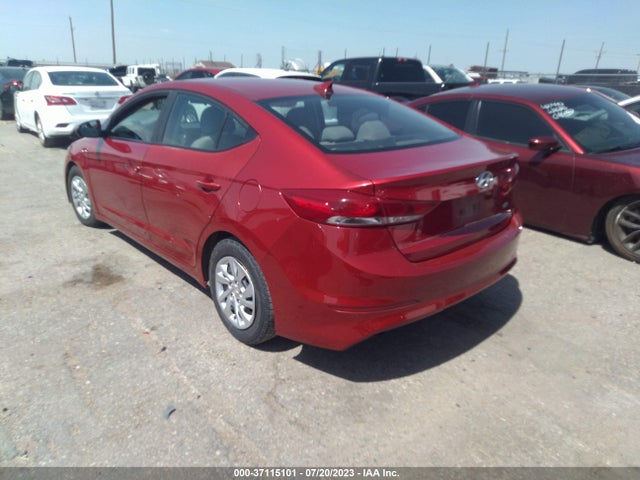 2017 HYUNDAI ELANTRA SE VIN: 5NPD74LF1HH126581