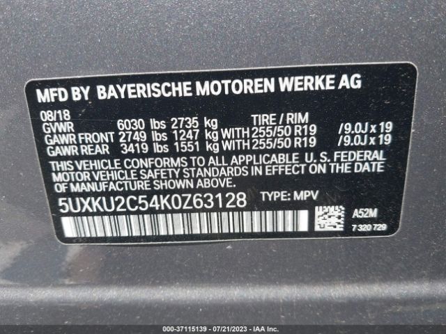 5UXKU2C54K0Z63128 BMW X6 Xdrive35i