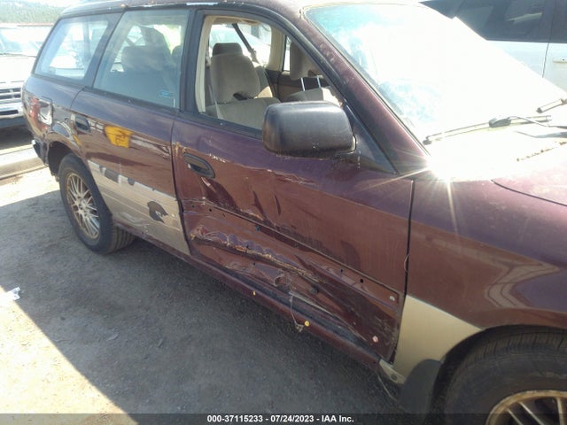 2001 SUBARU LEGACY WAGON OUTBACK W/RB EQUIP VIN: 4S3BH665617649916