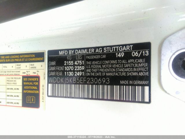 WDDKJ5KB5EF230693 Mercedes-Benz E-class E 350
