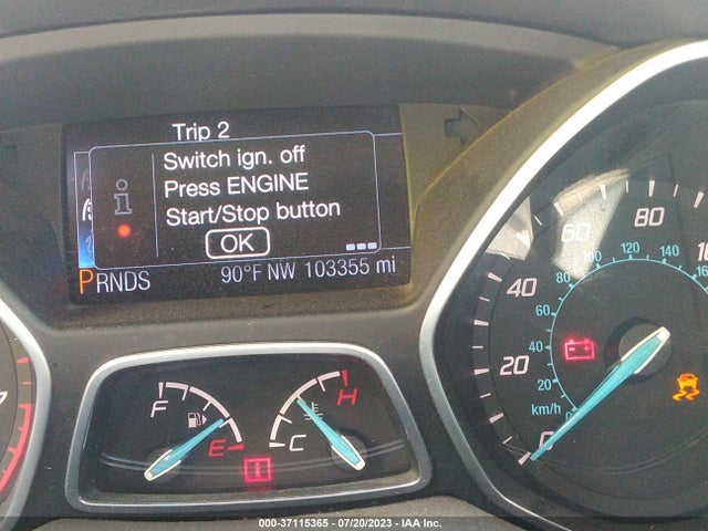 2013 FORD FOCUS TITANIUM VIN: 1FADP3J21DL280536