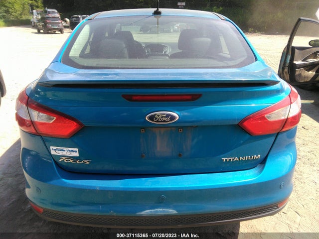 2013 FORD FOCUS TITANIUM VIN: 1FADP3J21DL280536