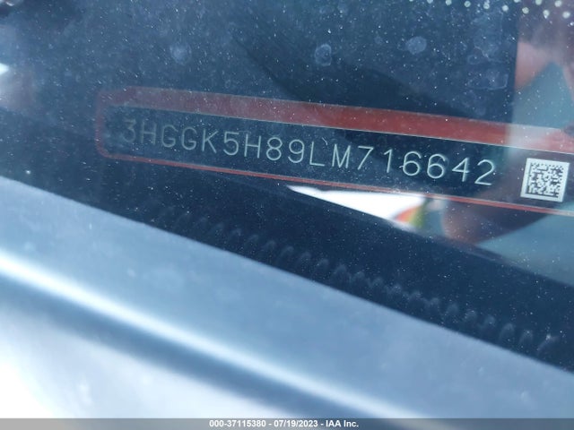 2020 HONDA FIT EX VIN: 3HGGK5H89LM716642