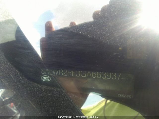 SALWR2PF3GA663937 Land Rover Range Rover Sport V6 Hse