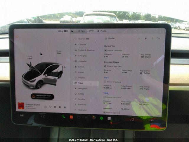 5YJYGDEE5MF153491 Tesla Model Y Long Range