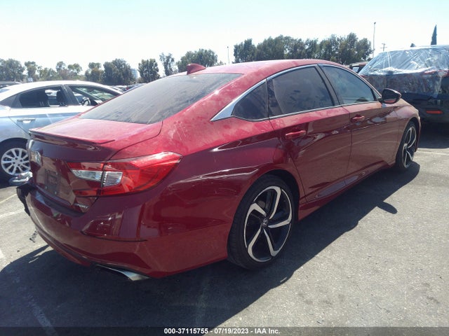 2019 HONDA ACCORD SEDAN SPORT 1.5T VIN: 1HGCV1F3XKA079567