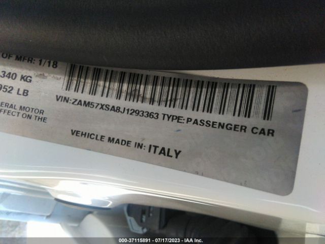 ZAM57XSA8J1293363 Maserati Ghibli