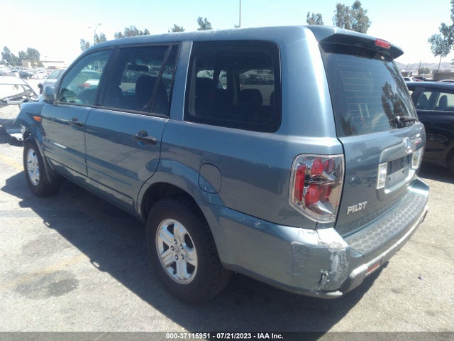 2007 HONDA PILOT LX VIN: 5FNYF28107B029939