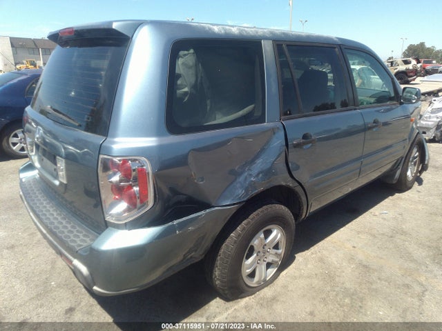 2007 HONDA PILOT LX VIN: 5FNYF28107B029939