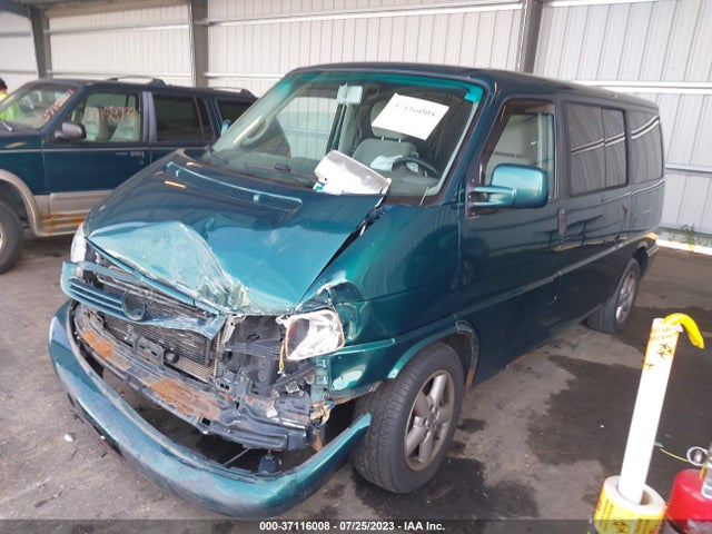 2002 VOLKSWAGEN EUROVAN MV VIN: WV2MB47092H077142