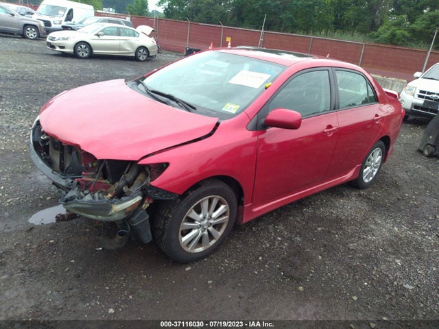 2010 TOYOTA COROLLA S VIN: 2T1BU4EE2AC286031
