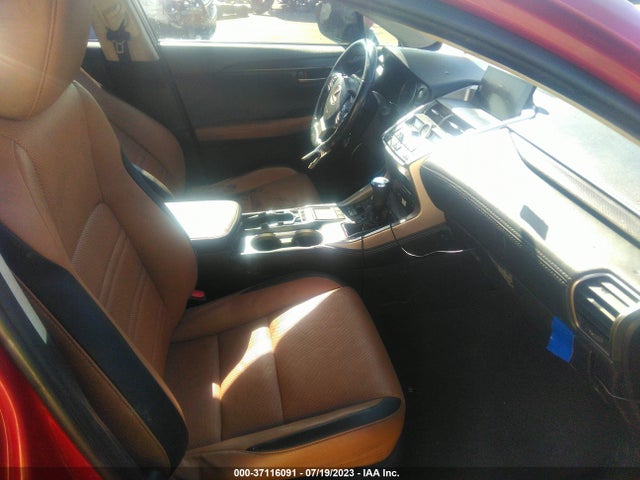2016 LEXUS NX 200T F SPORT VIN: JTJYARBZ3G2024353