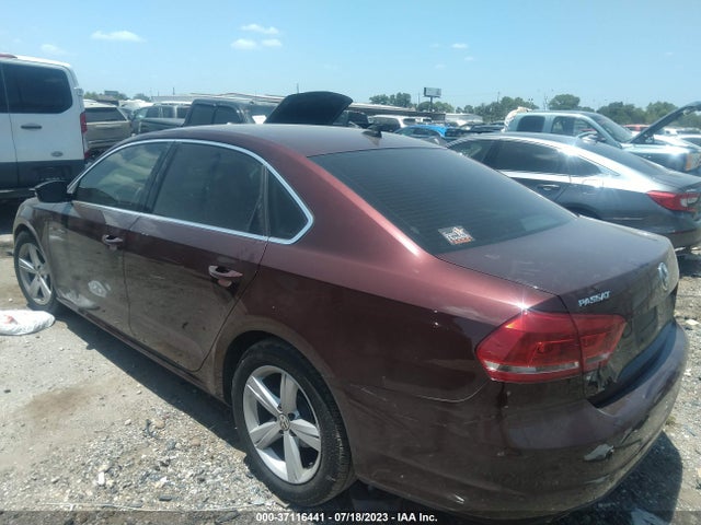 1VWBP7A32EC011073 Volkswagen PASSAT SE