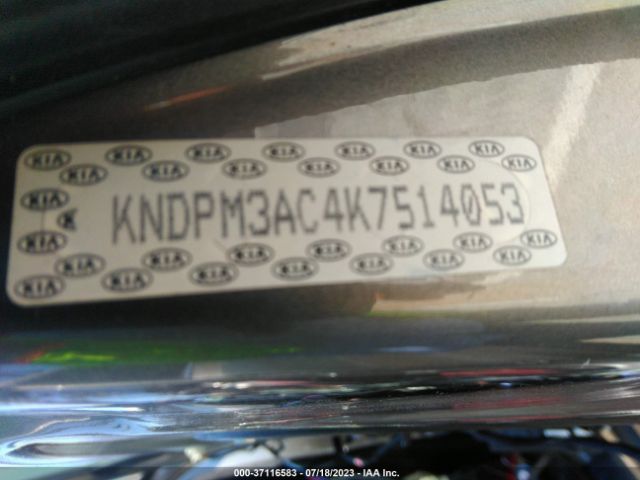 KNDPM3AC4K7514053 KIA Sportage Lx