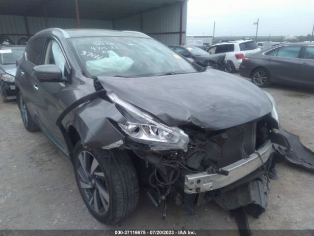 5N1AZ2MG6JN183210 Nissan Murano Platinum