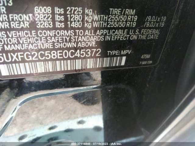 5UXFG2C58E0C45372 BMW X6 Xdrive35i